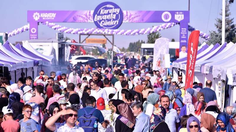 Karatay Lavanta Bahçesi açıldı! 2026 Lavanta Günleri 3 gün sürecek 12